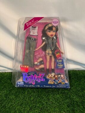 VTG 2003 Bratz Doll Style It Fashion Collection Jade Doll See Description